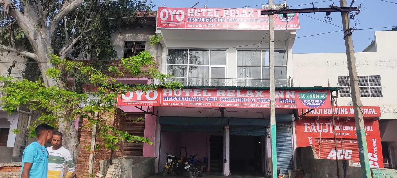 Oyo 81087 Hotel Relax Inn Hāthras Zewnętrze zdjęcie